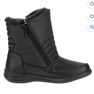Women's Totes Betsy waterproof Black Winter Boots